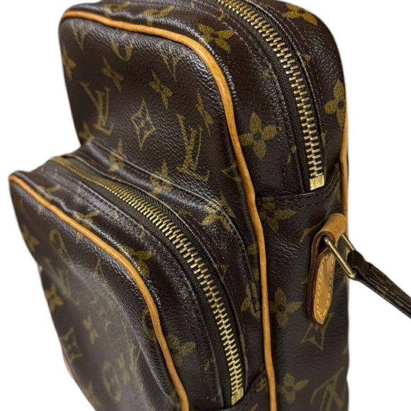 LOUIS VUITTON Monogram Shoulder Bag M45236 Canvas Brown - Picture 12 of 13